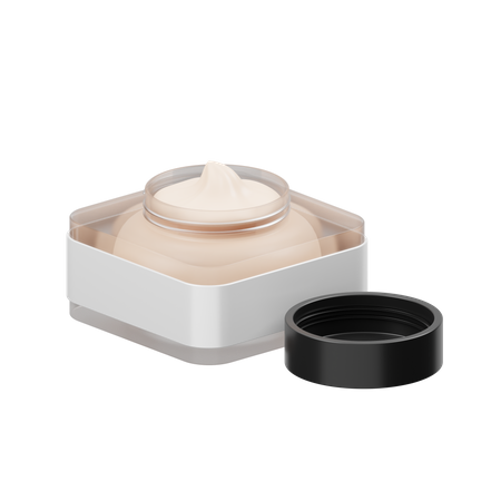 Facial Cream  3D Illustration