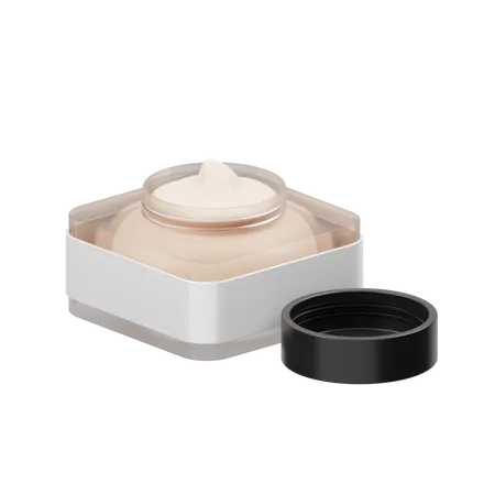 Facial Cream  3D Illustration