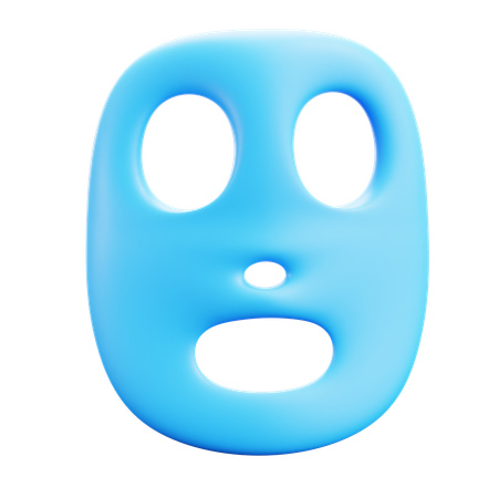 Facial mask  3D Icon