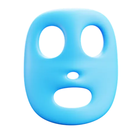 Facial mask  3D Icon