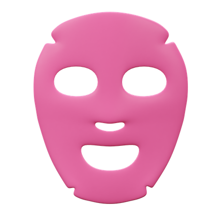 Facial Mask  3D Illustration