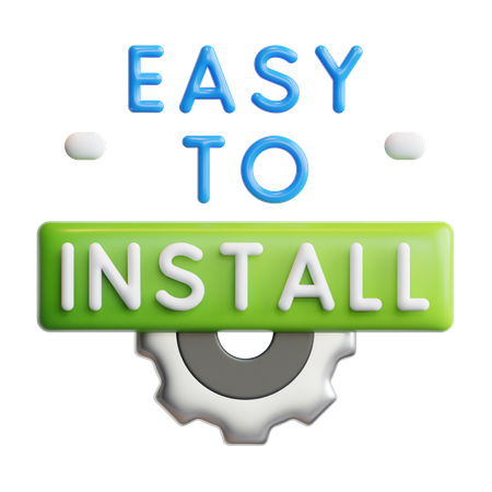 Fácil de instalar  3D Icon