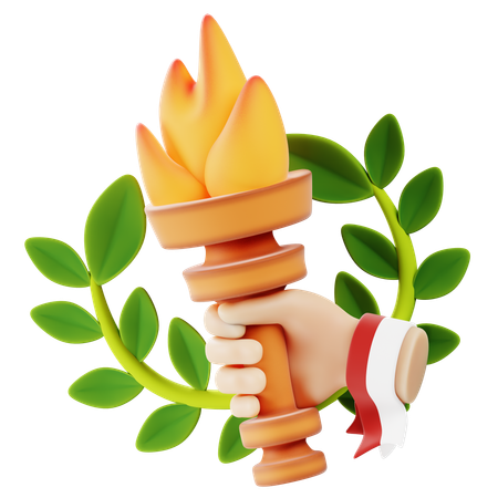 Fackel der Hoffnung  3D Icon