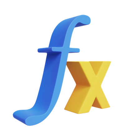 Factor Formula 3D Icon