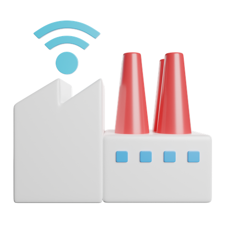 Factory  3D Icon