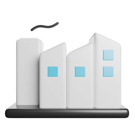 Factory  3D Icon