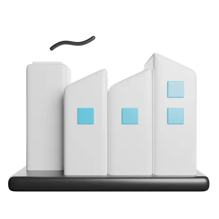 Factory  3D Icon