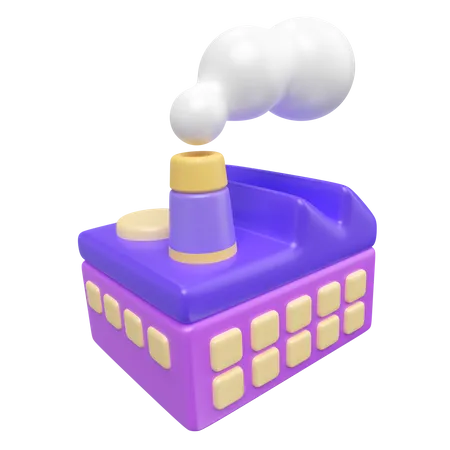 This Is Factory 3 D Render Illustration Icon High Resolution Png File Isolated On Transparent Background Available 3 D Model File Format BLEND OBJ FBX And GLTF 3D Icon