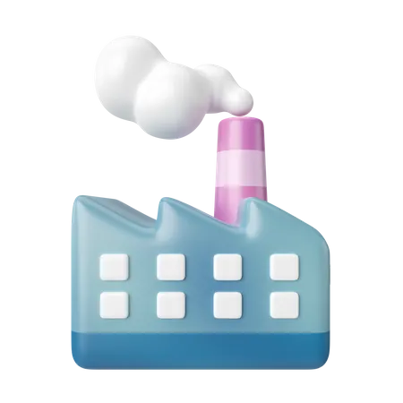 This Is Factory 3 D Render Illustration Icon High Resolution Png File Isolated On Transparent Background Available 3 D Model File Format BLEND OBJ FBX 3D Icon