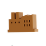 3d industrial building emoji