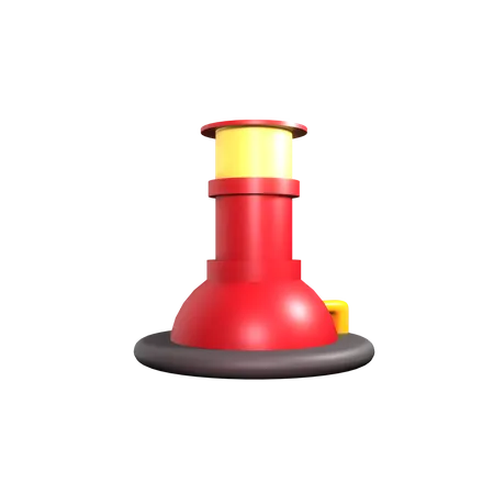 Factory Chimney  3D Icon
