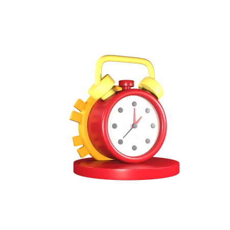 Factory Clock  3D Icon