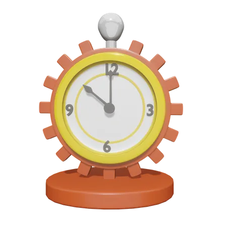Factory Clock  3D Icon