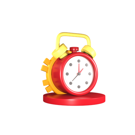 Factory Clock  3D Icon