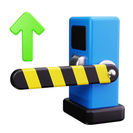 Factory Gate  3D Icon