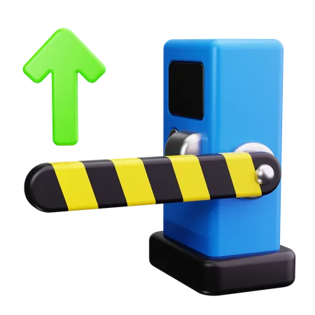 Factory Gate  3D Icon