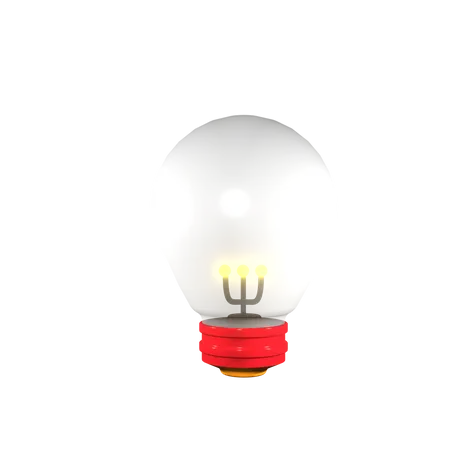 Factory Light Bulb  3D Icon