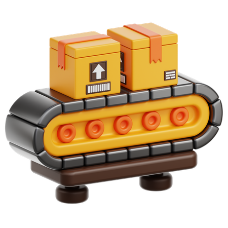 Factory Machine  3D Icon
