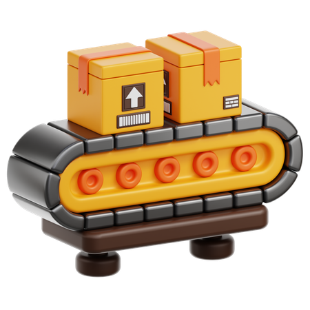 Factory Machine  3D Icon