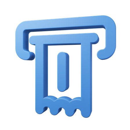 Factura  3D Icon