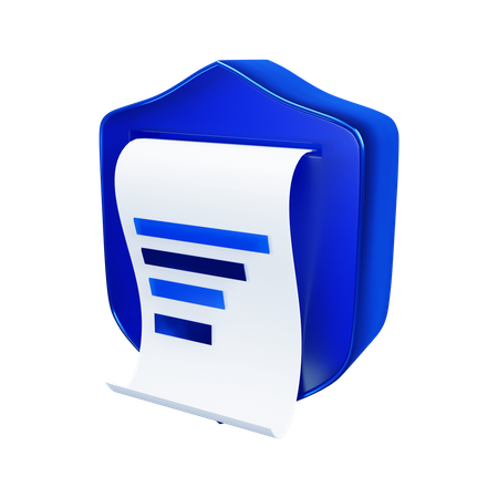 Factura  3D Icon