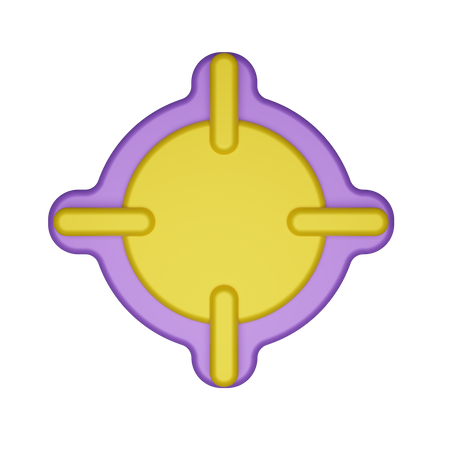 Fadenkreuz  3D Icon