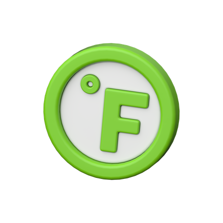 Fahrenheit  3D Icon