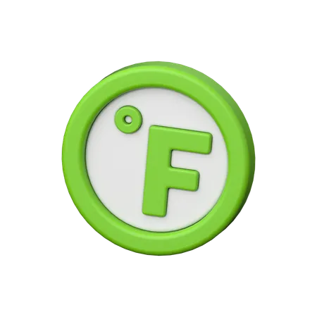 Fahrenheit  3D Icon