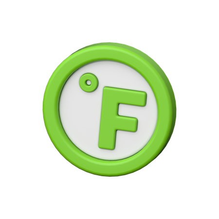 Fahrenheit  3D Icon