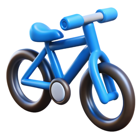 Fahrrad  3D Icon