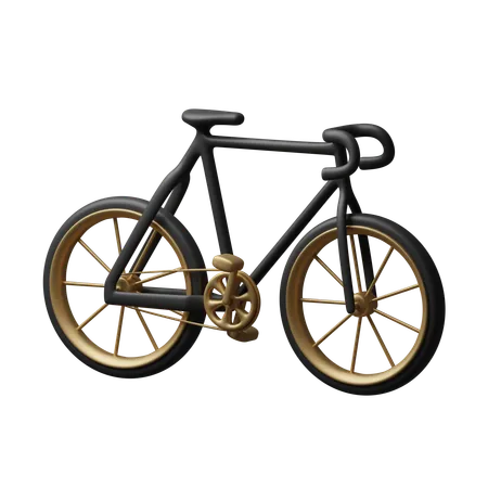 Fahrrad  3D Icon