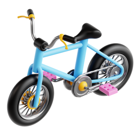 Fahrrad  3D Icon