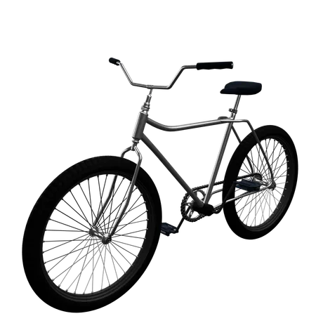 Fahrrad  3D Icon