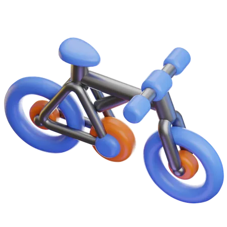 Fahrrad  3D Icon