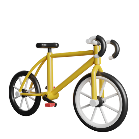 Fahrrad  3D Icon