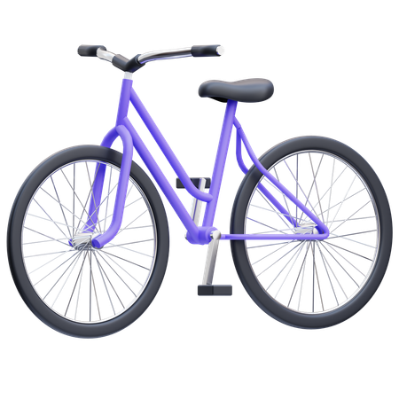 Fahrrad  3D Icon