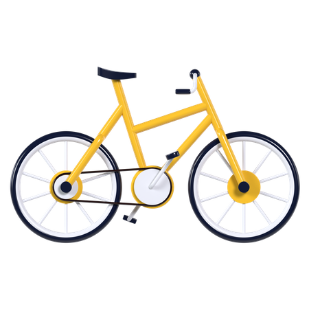 Fahrrad  3D Illustration