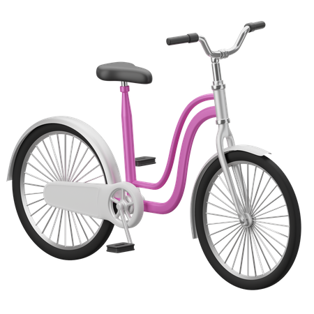 Fahrrad  3D Icon