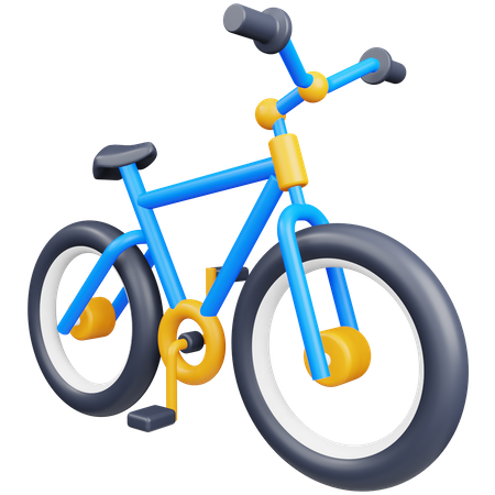 Fahrrad  3D Icon