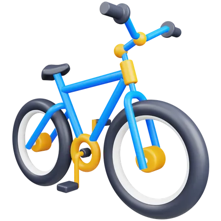 Fahrrad  3D Icon