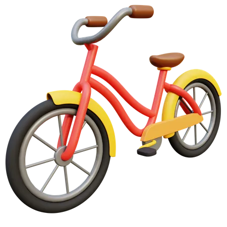 Fahrrad  3D Icon