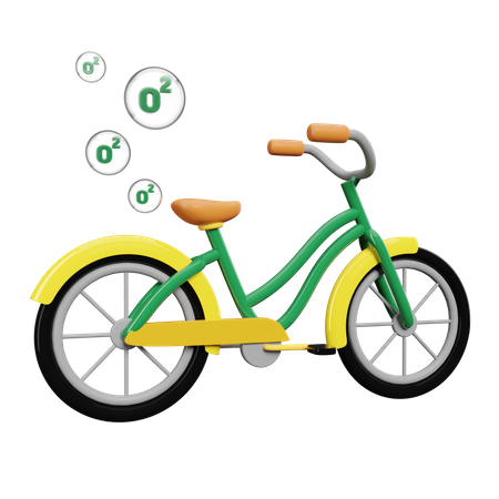 Fahrrad  3D Illustration