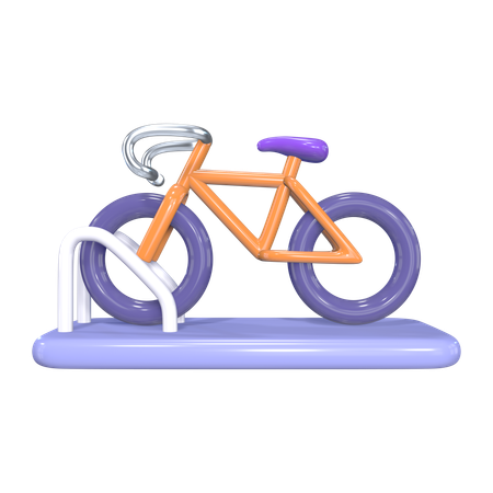 Fahrradträger  3D Icon