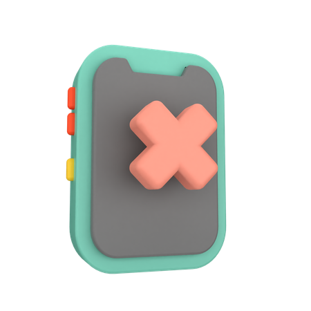 Failed  3D Icon