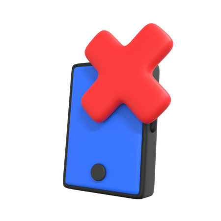 Failed Connection  3D Icon