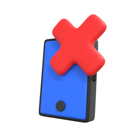 Failed Connection  3D Icon