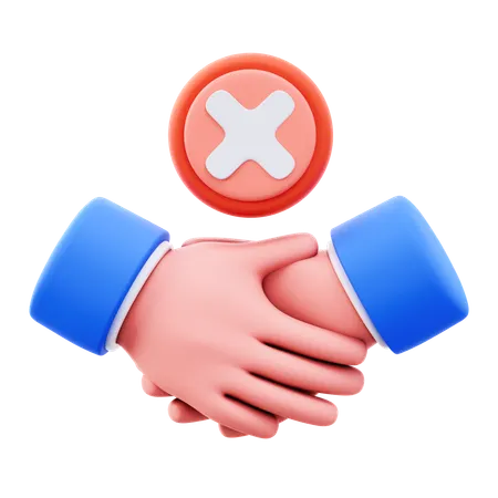 Failed To Cooperate  3D Icon