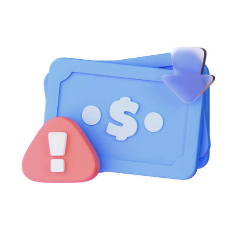 Faillite  3D Icon