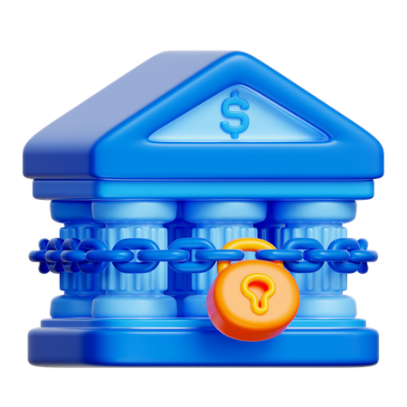 La faillite  3D Icon