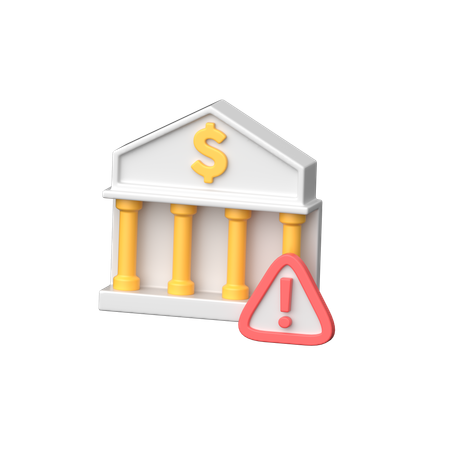 Faillite  3D Icon